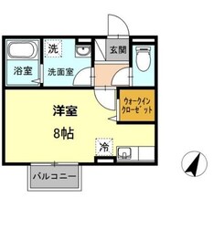 ファルコーネの物件間取画像